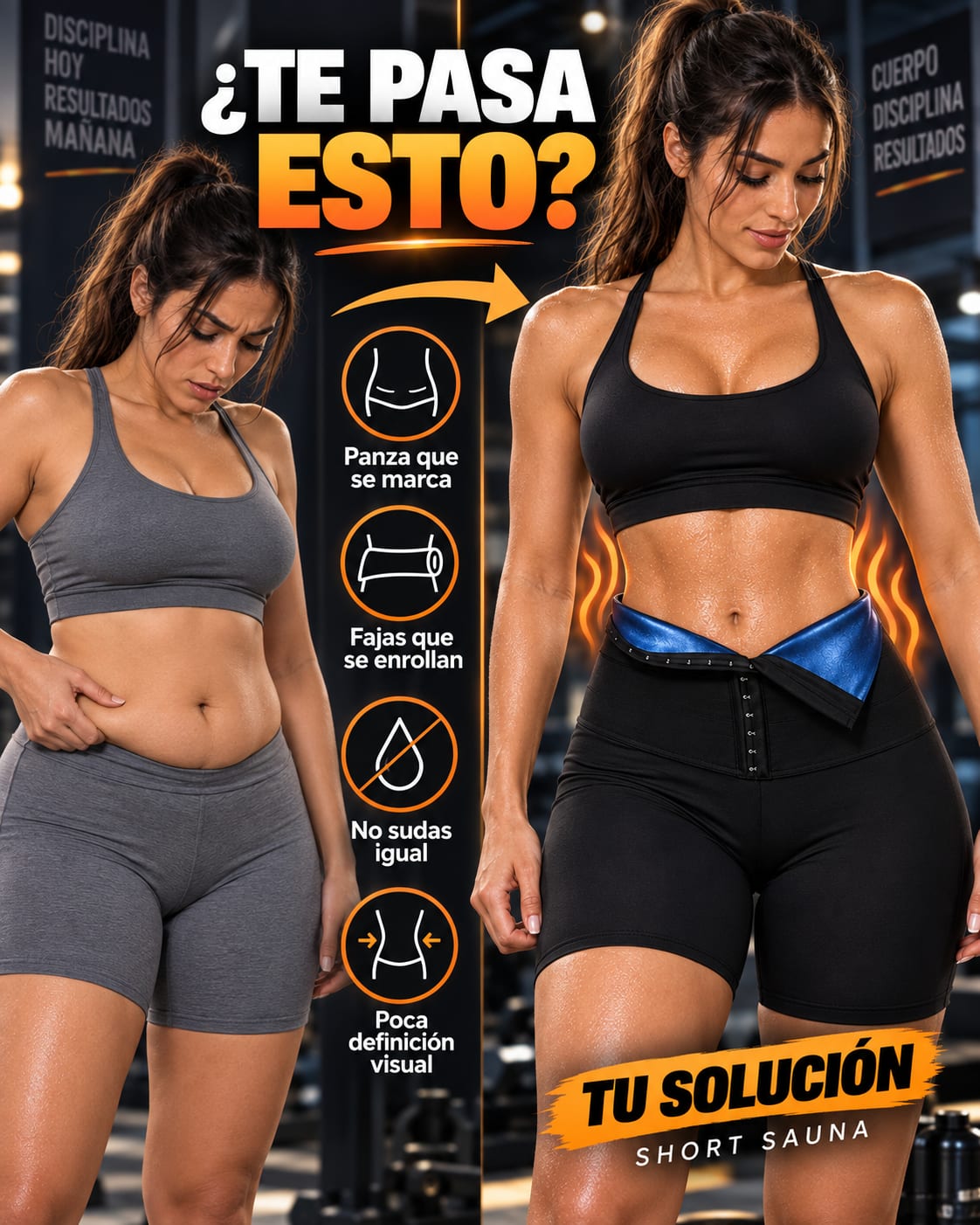 Short Sauna dolor
