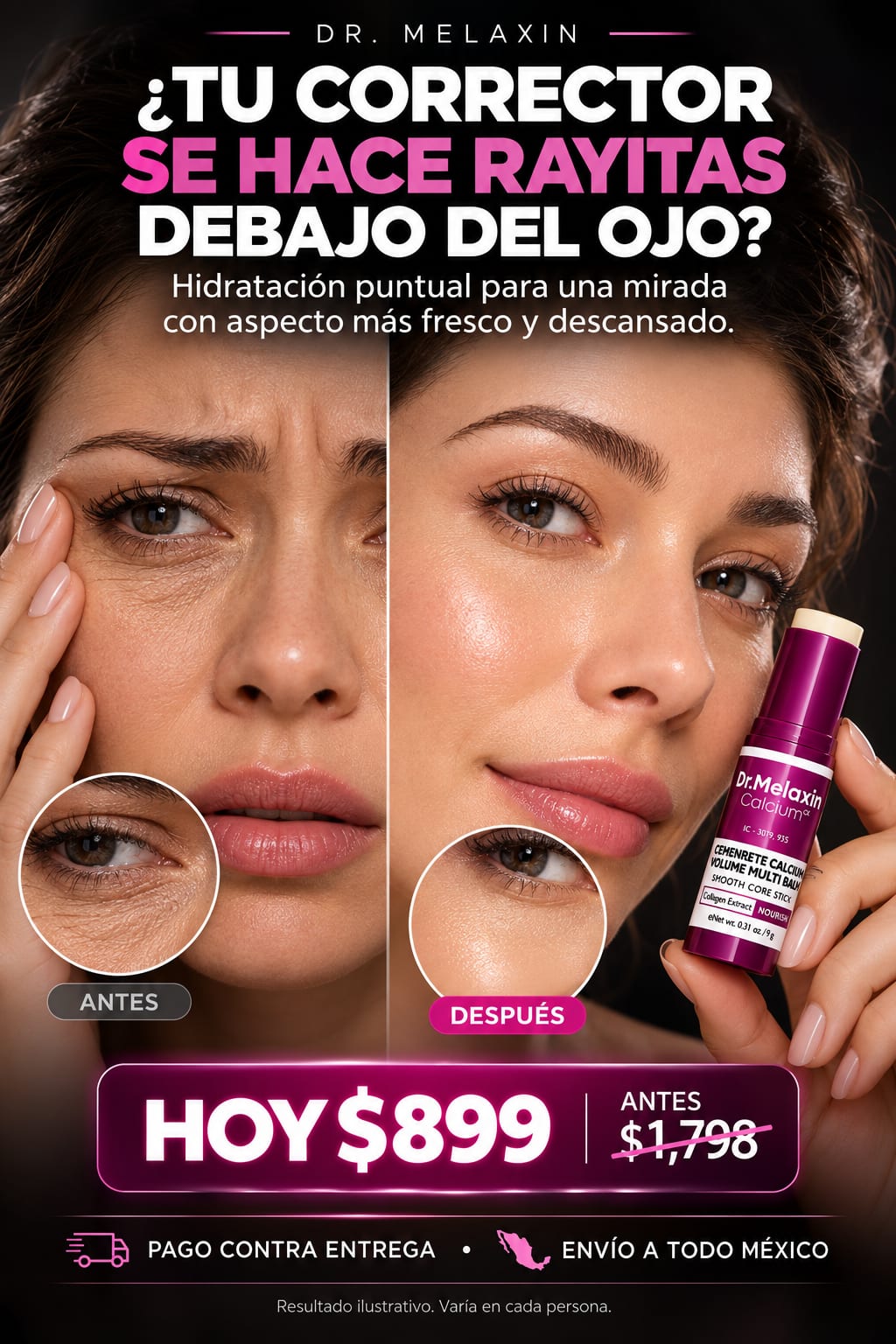 Dr. Melaxin Bálsamo Facial Hidratante atencion