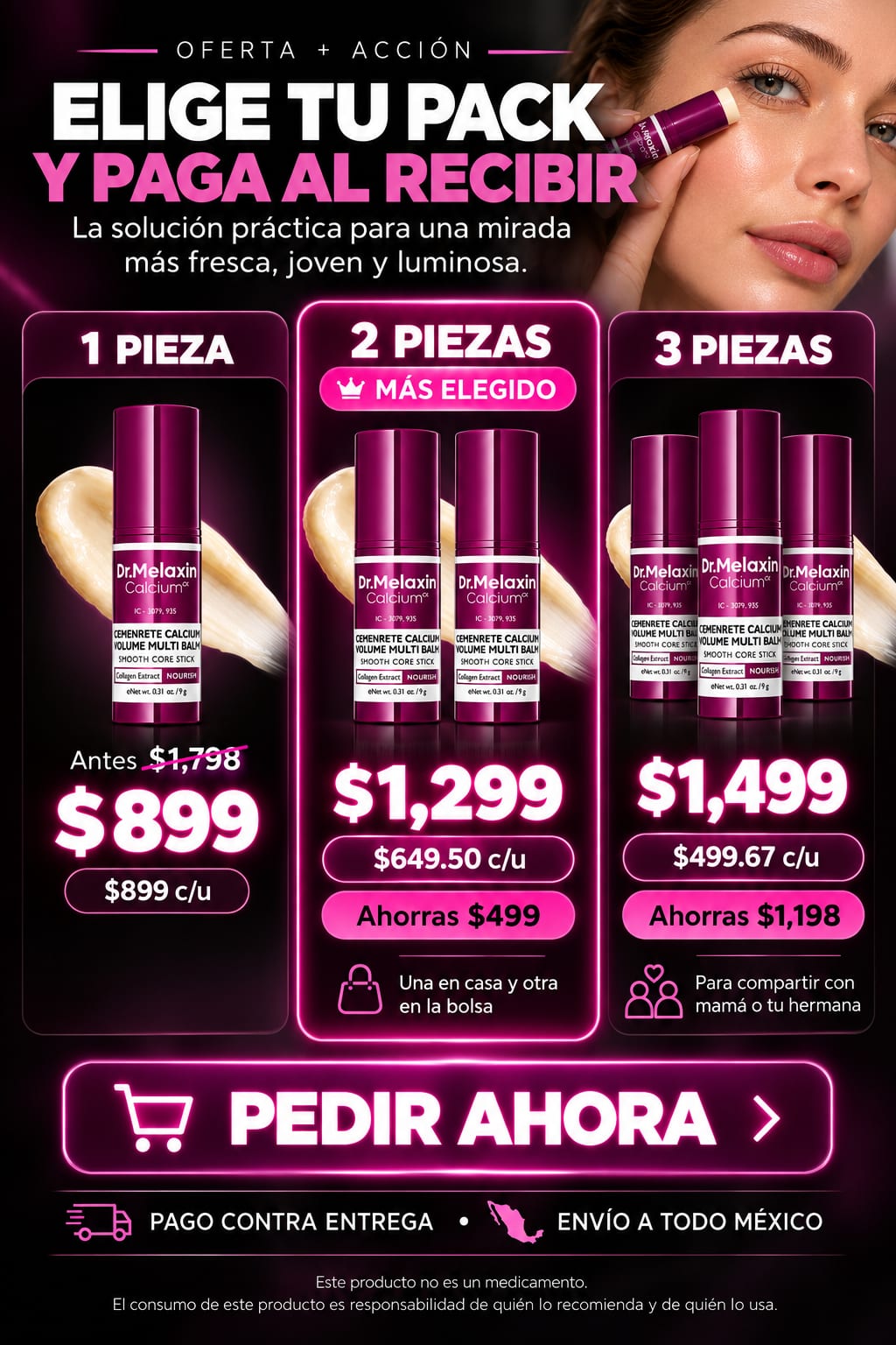 Dr. Melaxin Bálsamo Facial Hidratante oferta