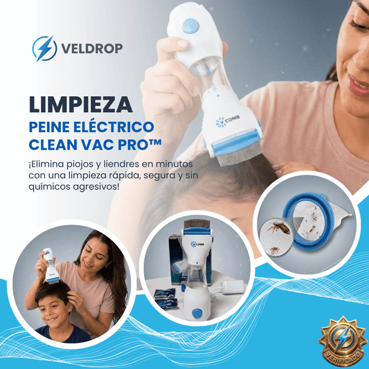 Peine Eléctrico Clean Vac Pro™