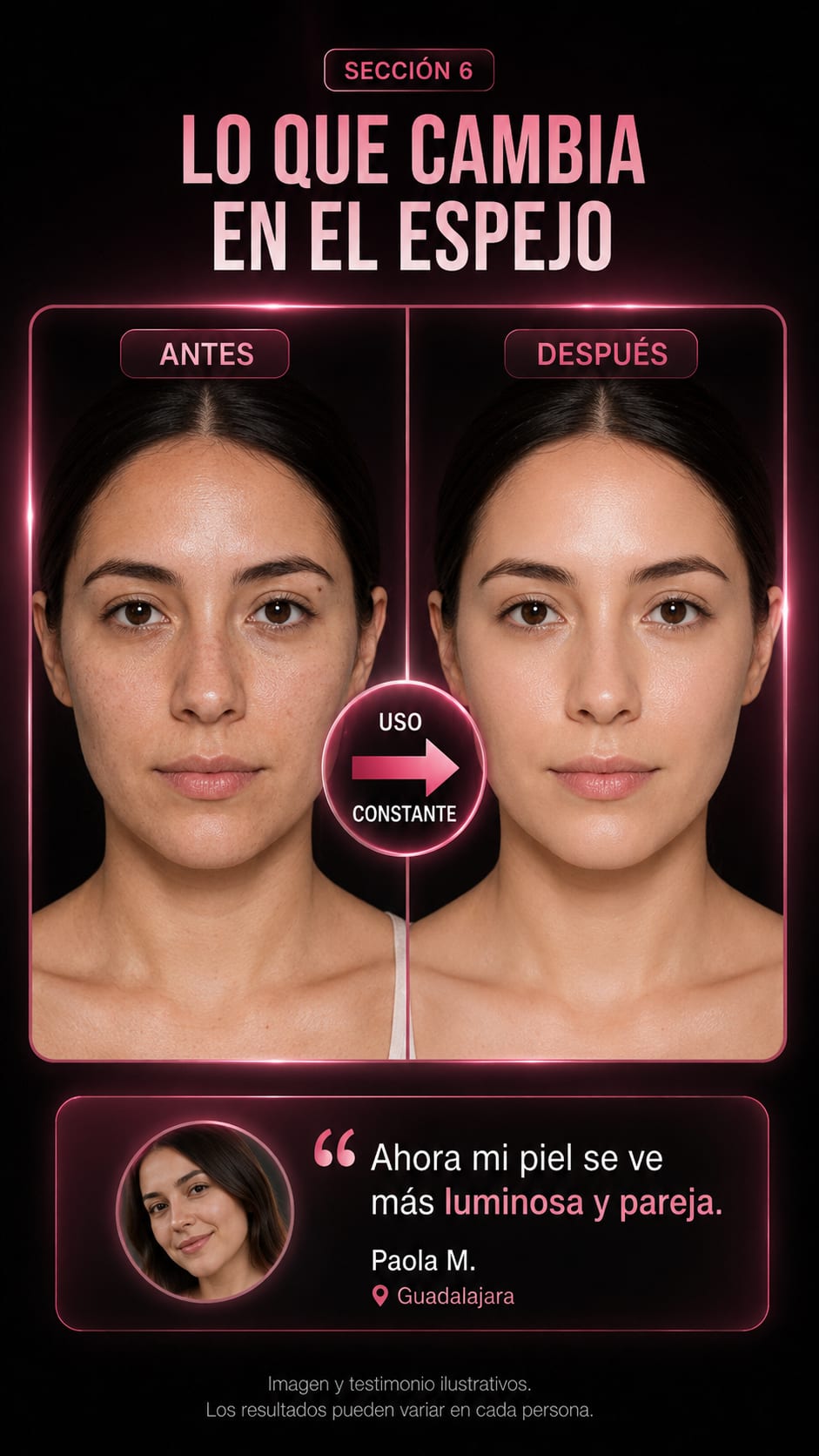 Serum Anua Niacinamide 10 + TXA 4 transformacion