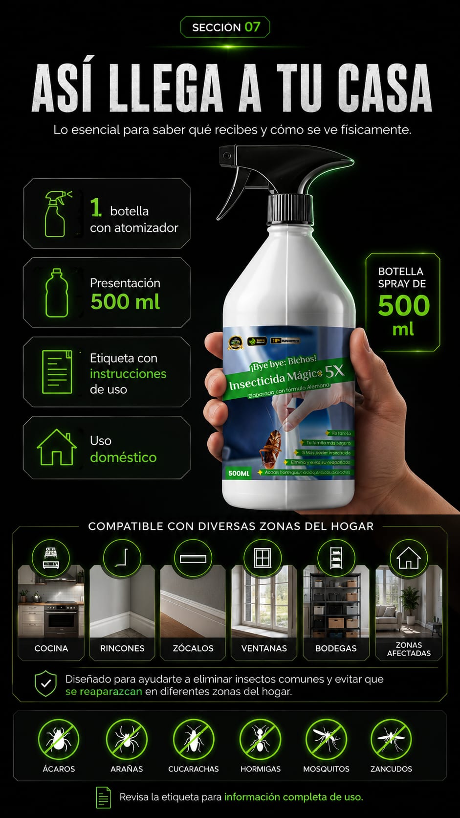 Bye Bye Bichos escala