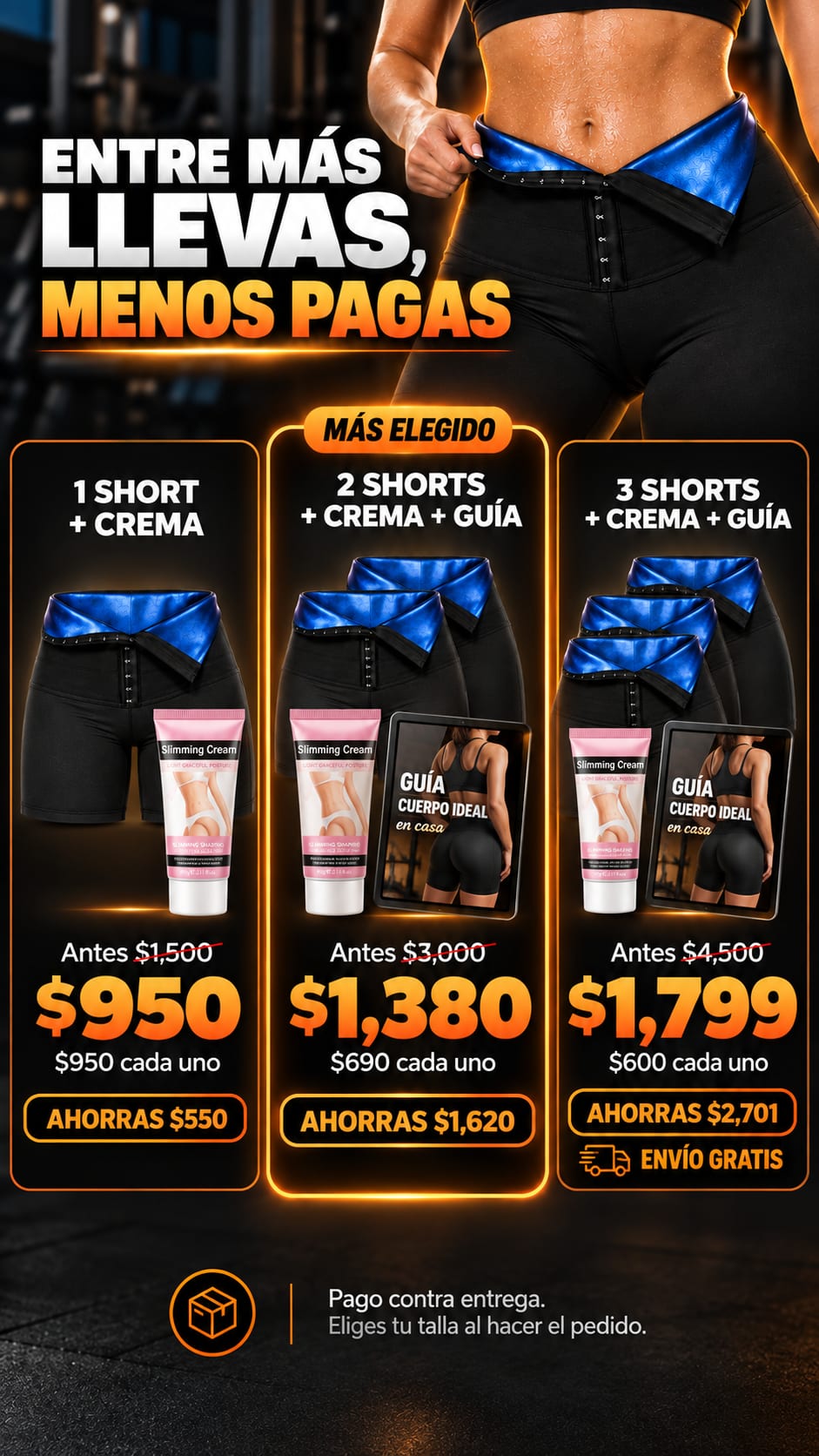 Short Sauna pack