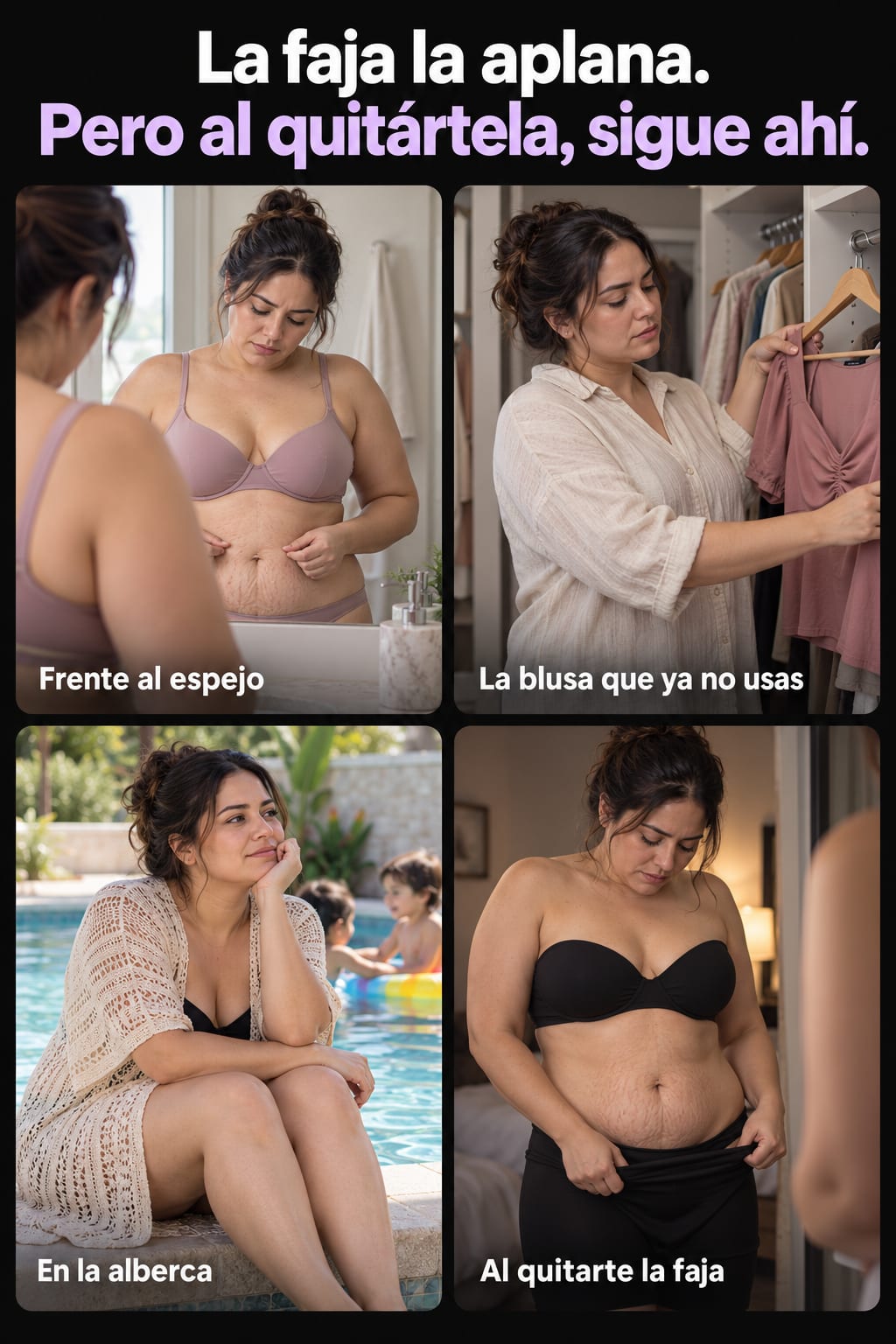 Crema Firmeza Abdomen GoPure dolor
