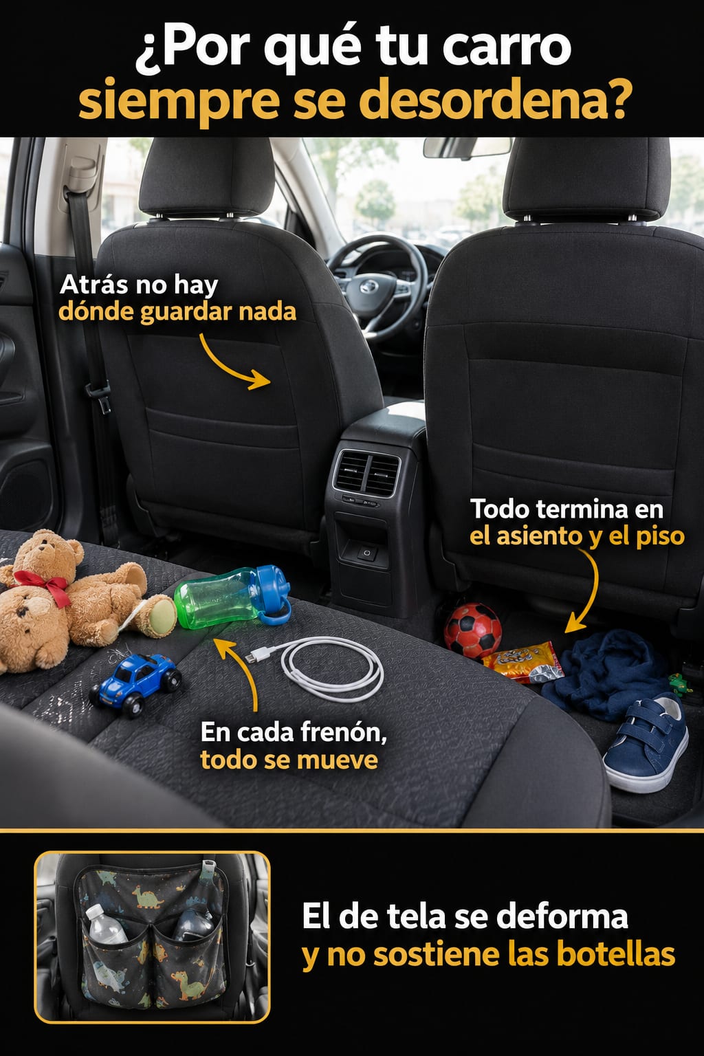 Organizador Para Asiento De Auto causa