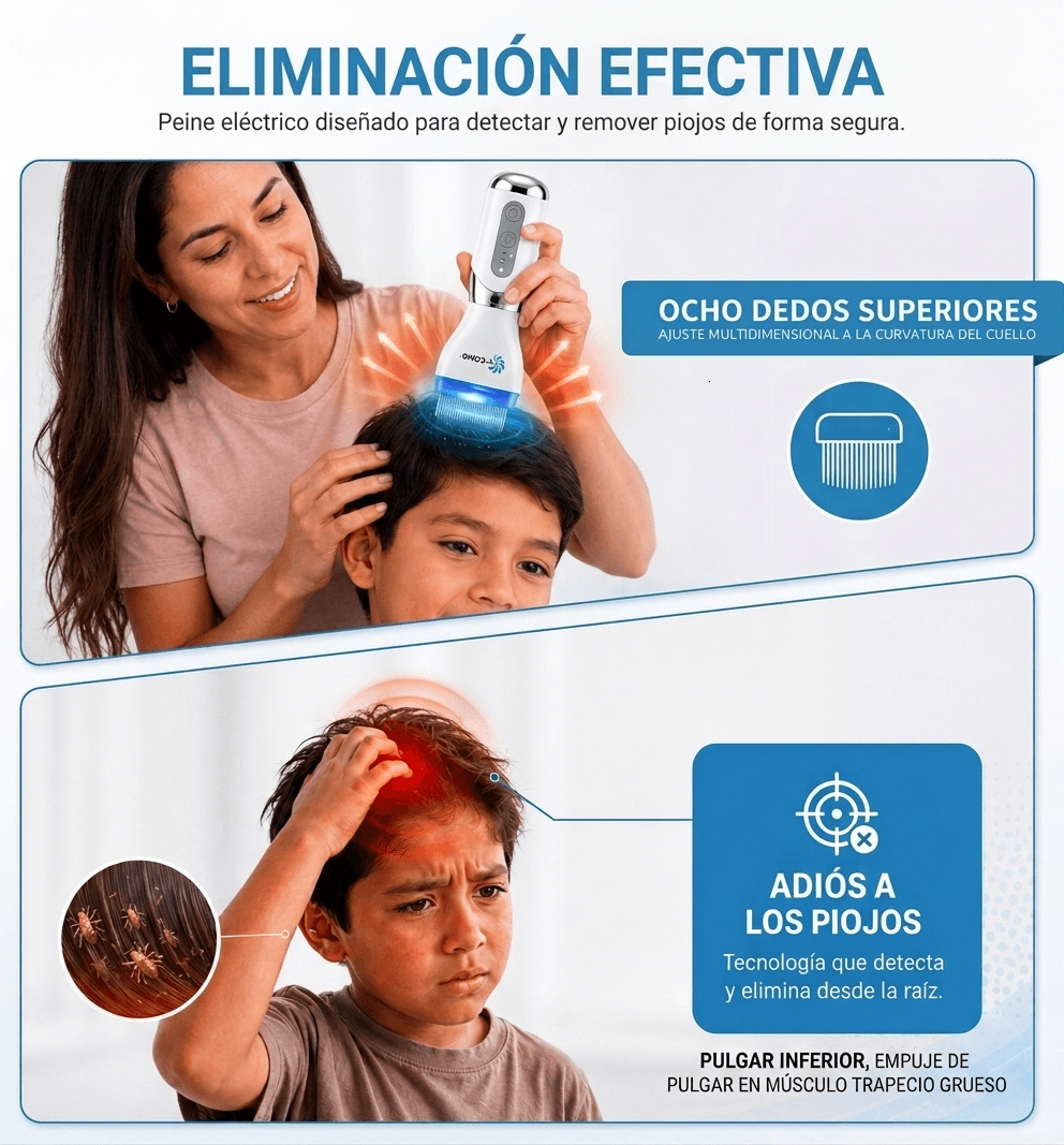 Peine Eléctrico Clean Vac Pro™