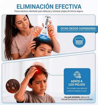 Peine Eléctrico Clean Vac Pro™