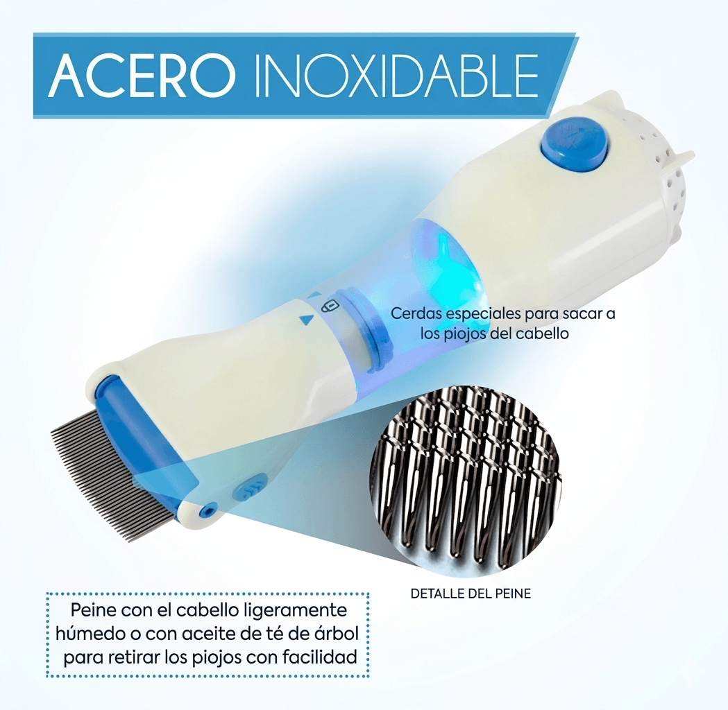 Peine Eléctrico Clean Vac Pro™