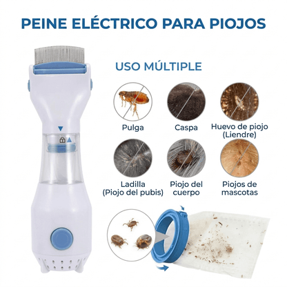 Peine Eléctrico Clean Vac Pro™