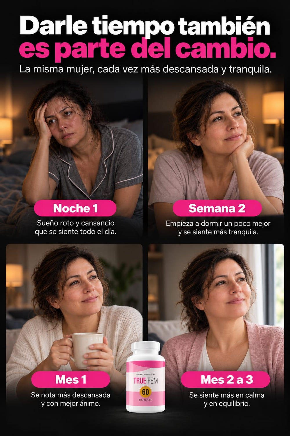 True Fem Balance Mujer 60 Cápsulas progreso