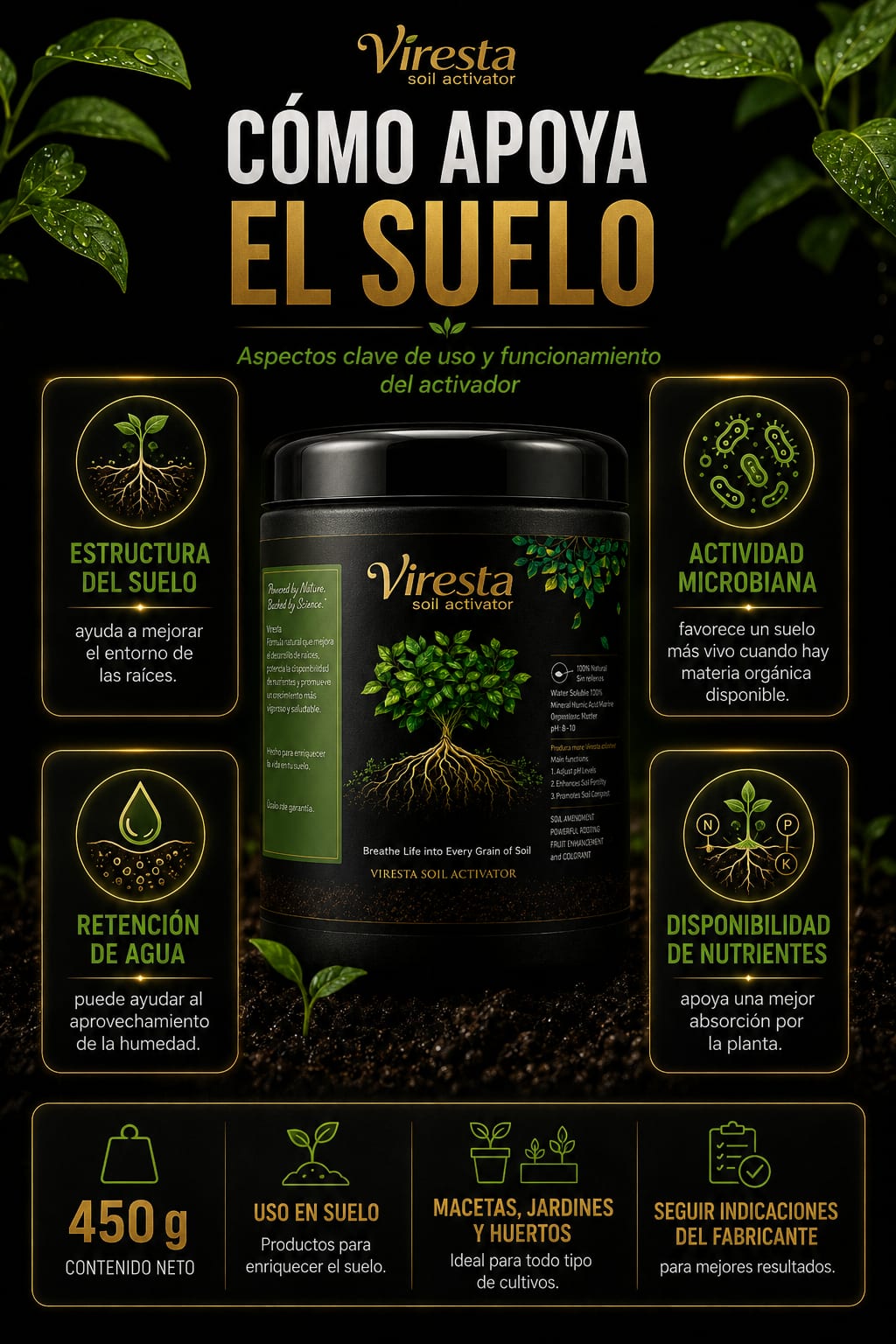 Viresta Soil Activator ficha