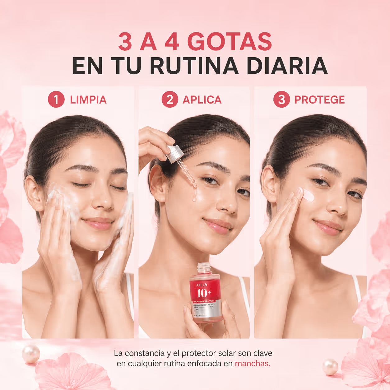 Modo de uso del serum Anua